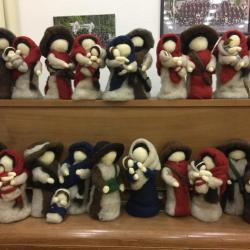 Krippenfiguren aus dem Kurs