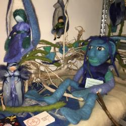 Wasserwesen aus Filz